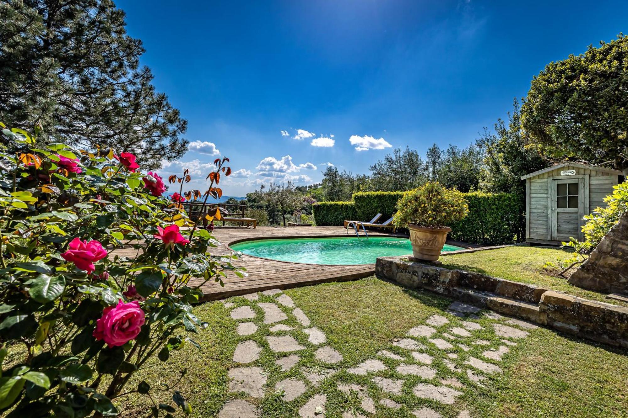 Bed Breakfast La Paggeria Trespiano Eksteriør bilde